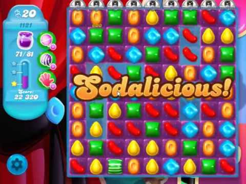 Candy Crush Soda Saga Level 1121 - NO BOOSTERS