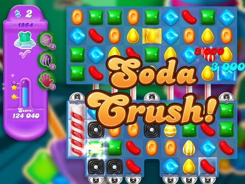 Candy Crush Soda Saga Level 1864 (NO boosters)