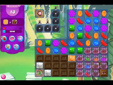 Candy Crush Saga Level 4127 (glitched level)