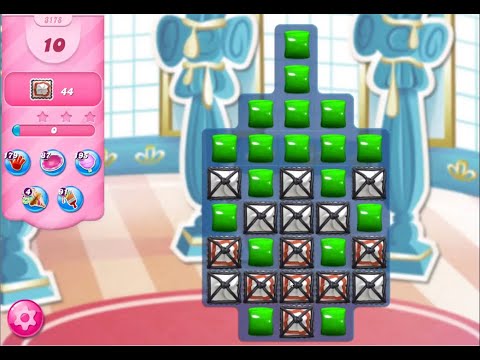 Candy Crush Saga Level 3178 NO BOOSTERS