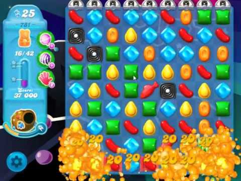 Candy Crush Soda Saga Level 781 - NO BOOSTERS