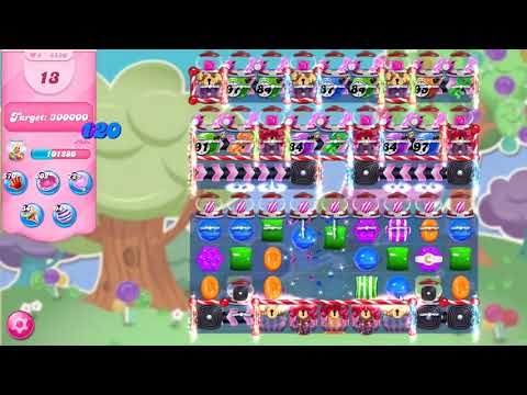 Candy Crush Saga Level 5550 NO BOOSTERS (second version)