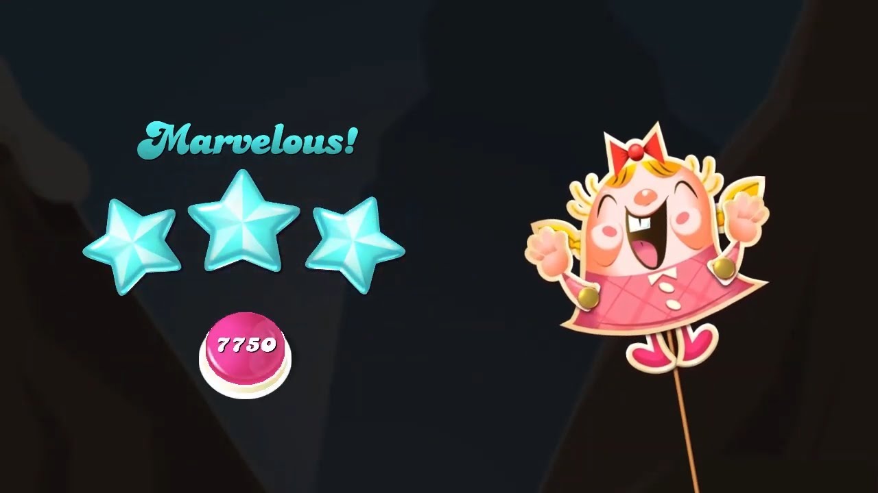 Candy Crush Saga LEVEL 7750 NO BOOSTERS