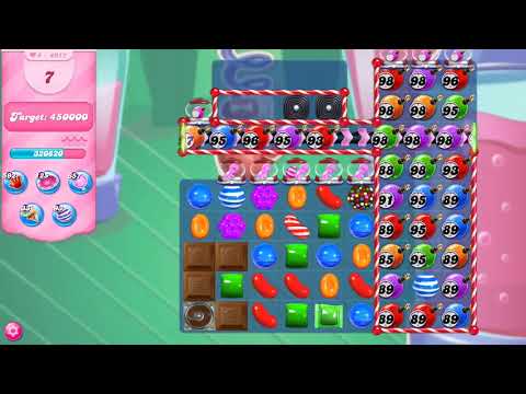 Candy Crush Saga Level 4917 NO BOOSTERS