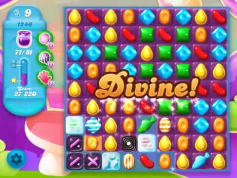 Candy Crush Soda Saga Level 1246 - NO BOOSTERS