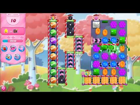 Candy Crush Saga Level 4890 NO BOOSTERS