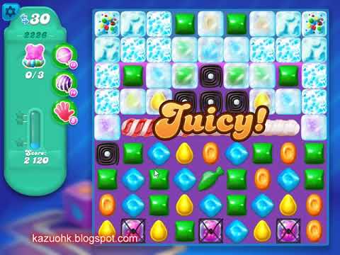 Candy Crush Soda Saga Level 2226 (3 stars, NO boosters)