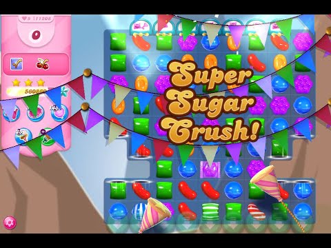 Candy Crush Saga Level 11208 (3 stars, No boosters)