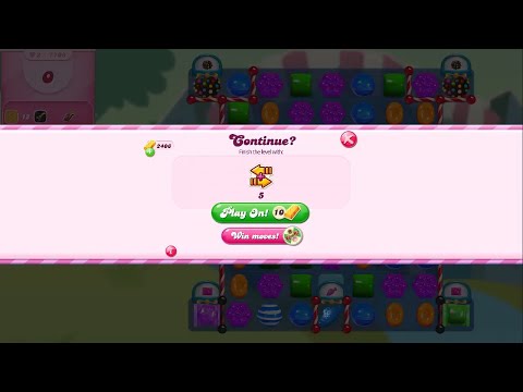 Candy Crush Saga Level 7708 IMPOSSIBLE