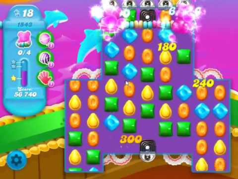 Candy Crush Soda Saga Level 1543 - NO BOOSTERS