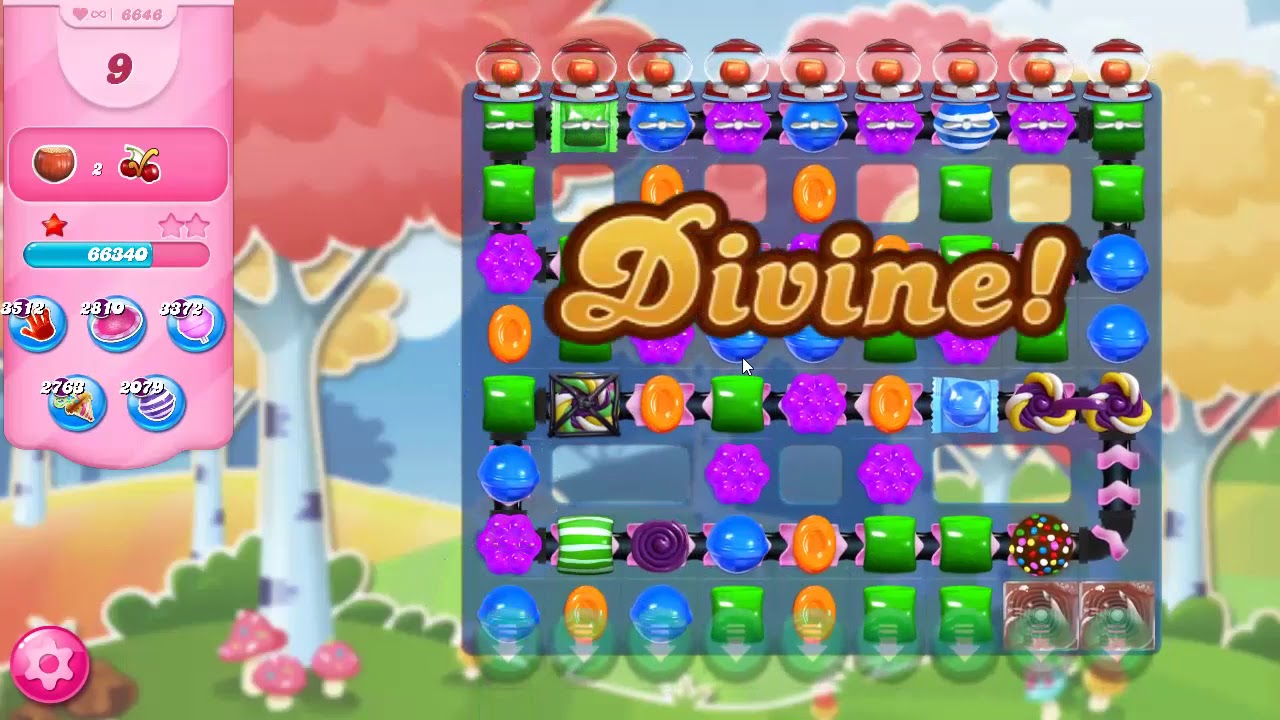 Candy Crush Saga LEVEL 6646 NO BOOSTERS