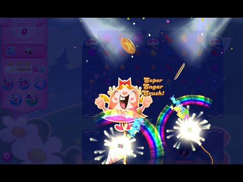 Candy Crush Saga Level 12622 (3 stars, No boosters, 2nd version)