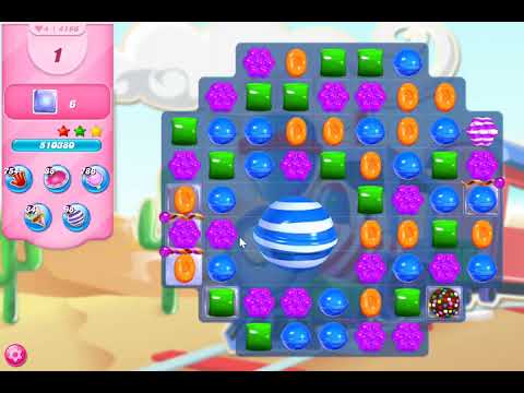 Candy Crush Saga Level 4196 NO BOOSTERS