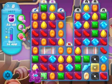 Candy Crush Soda Saga Level 1022 - NO BOOSTERS