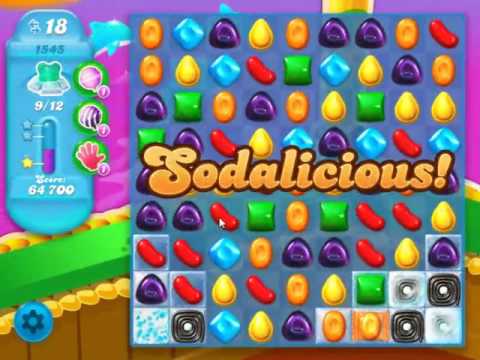 Candy Crush Soda Saga Level 1545 - NO BOOSTERS