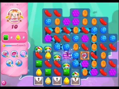 Candy Crush Saga Level 13196 - NO BOOSTERS | SKILLGAMING ✔️