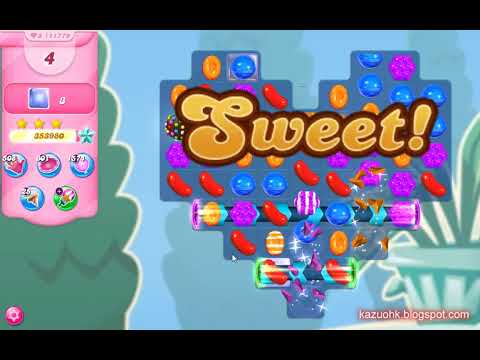 Candy Crush Saga Level 11779 (3 stars, No boosters)