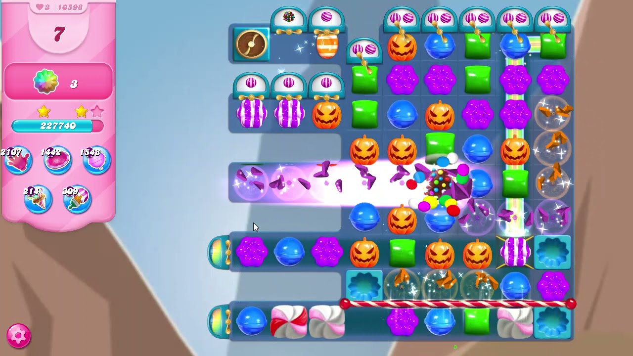 Candy Crush Saga Level 10598 NO BOOSTERS