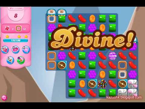 Candy Crush Saga Level 11203 (Sugar stars, No boosters)