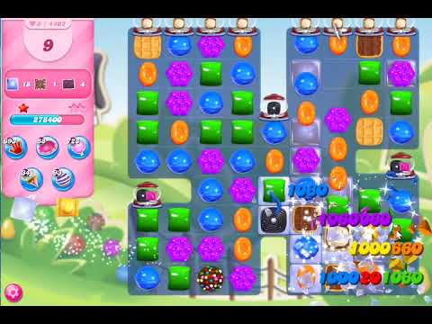 Candy Crush Saga Level 4402 NO BOOSTERS