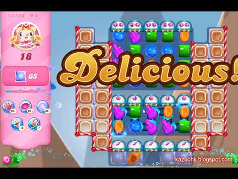 Candy Crush Saga Level 14198 (NO boosters)