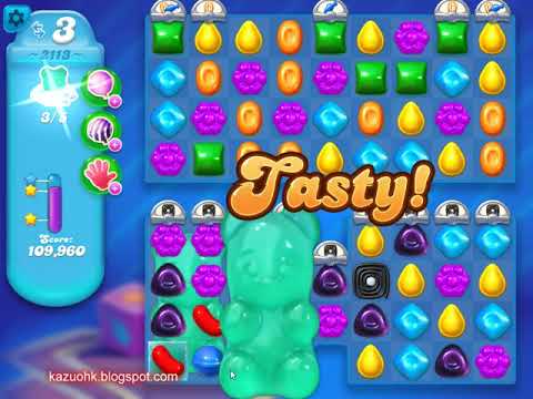 Candy Crush Soda Saga Level 2113 (3 stars, Daily booster used)