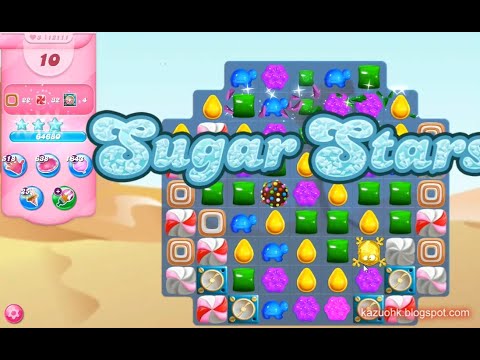 Candy Crush Saga Level 12111 (Sugar stars, No boosters)