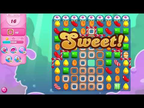 Candy Crush Saga Level 10799 NO BOOSTERS