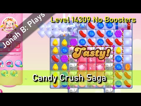 Candy Crush Saga Level 14309 No Boosters