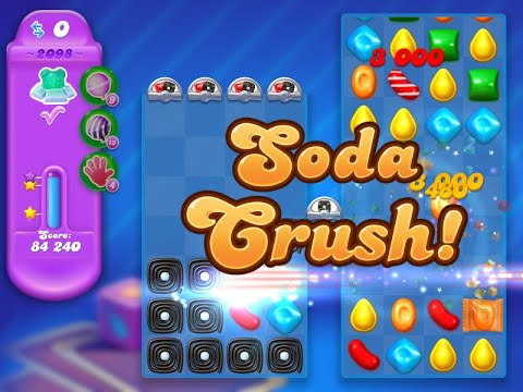 Candy Crush Soda Saga Level 2098 (3 stars, NO boosters)