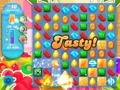 Candy Crush Soda Saga Level 737 - NO BOOSTERS