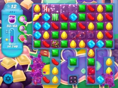 Candy Crush Soda Saga Level 894 - NO BOOSTERS