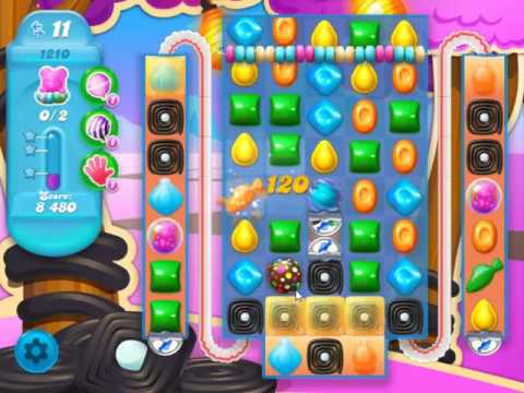 Candy Crush Soda Saga Level 1210 - NO BOOSTERS