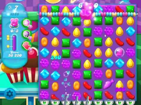 Candy Crush Soda Saga Level 1589 - NO BOOSTERS