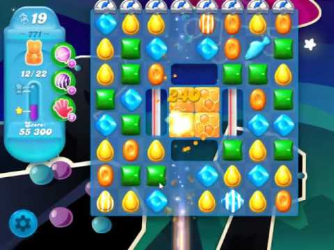 Candy Crush Soda Saga Level 771 - NO BOOSTERS