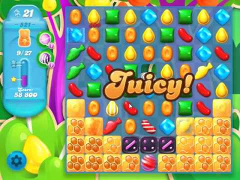 Candy Crush Soda Saga Level 521