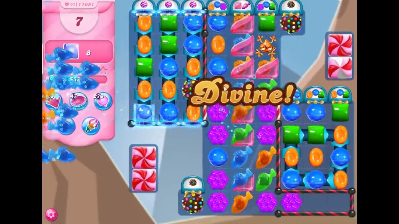 Candy Crush Saga Level 11651 - NO BOOSTERS | SKILLGAMING ✔️