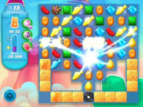 Candy Crush Soda Saga Level 1454 - NO BOOSTERS