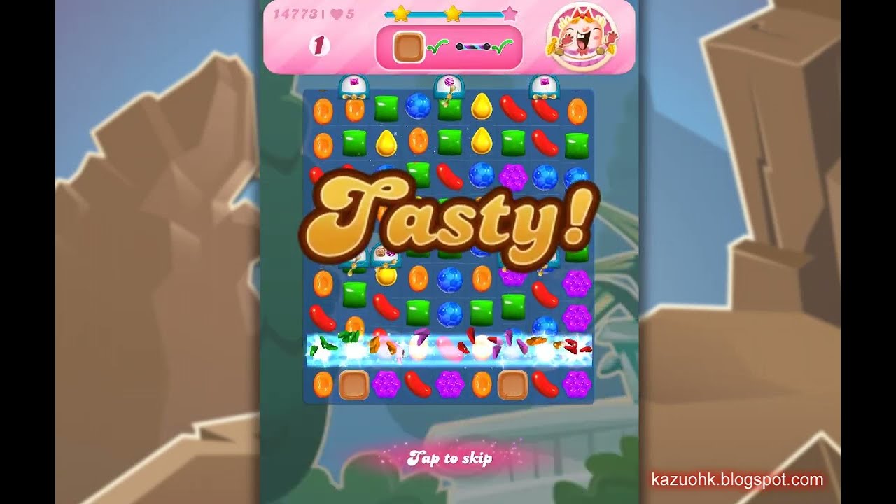 Candy Crush Saga Level 14773 (My Last 8 new level)