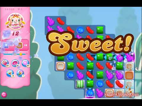 Candy Crush Saga Level 14168 (3 stars, NO boosters)