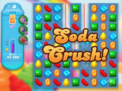 Candy Crush Soda Saga Level 1812 (NO boosters)