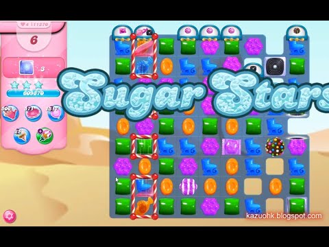 Candy Crush Saga Level 11370 (Sugar stars, No boosters, 2nd version)