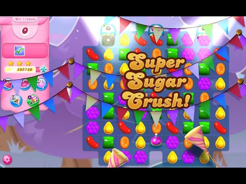 Candy Crush Saga Level 12088 (2nd version, 3 stars, No boosters)