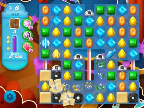 Candy Crush Soda Saga Level 1175 - NO BOOSTERS