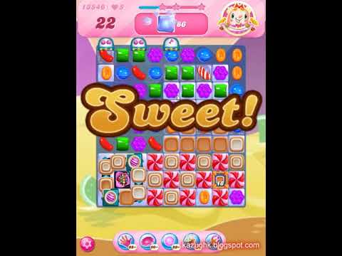 Candy Crush Saga Level 13546 (3 stars, NO boosters)