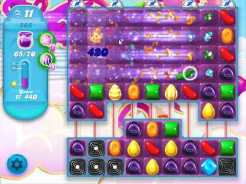 Candy Crush Soda Saga Level 366