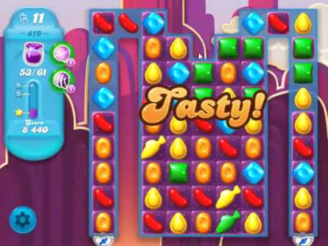 Candy Crush Soda Saga Level 419