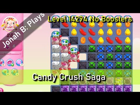 Candy Crush Saga Level 14294 No Boosters