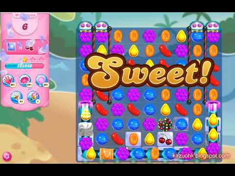 Candy Crush Saga Level 13786 (2nd version, NO pay NO pass!!)