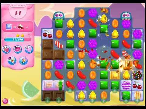 Candy Crush Saga Level 11443 - NO BOOSTERS | SKILLGAMING ✔️